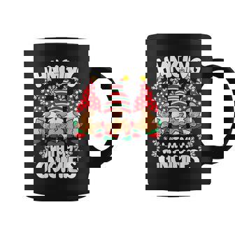 Hanging With My Gnomies Christmas Gnomes Xmas Family Coffee Mug | Mazezy