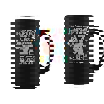 Happiest Nana On Earth Groovy Mom Mother's Day Coffee Mug - Monsterry