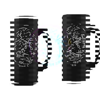 Happiness Comes In Tie Dye Waves Summer Matching Vacation Coffee Mug - Seseable