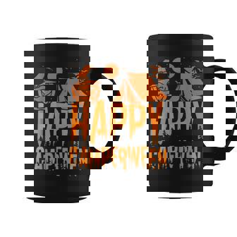 Happy Camperween Camper Camping Halloween Coffee Mug - Thegiftio UK
