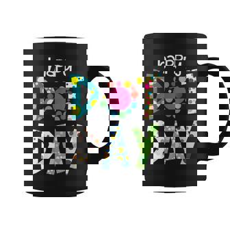 Happy Dot Day September 15Th Colorful Polka Teacher Coffee Mug - Monsterry