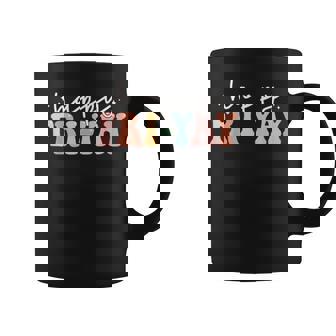 Happy Fri-Yay Friday Groovy Lovers Teacher Life Coffee Mug | Seseable UK