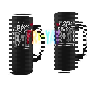 Happy Friyay Fri Yay Teacher Student Friday Weekend Coffee Mug | Seseable UK