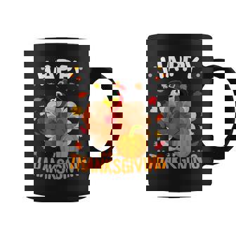 Happy Thanksgiving Turkey Day Autumn Fall Family Women Coffee Mug - Thegiftio UK