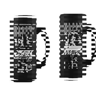 Happy Wife Happy Life Wives Saying Coffee Mug - Monsterry