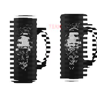 Hardtekk Tekno Rave Música Hard Techno Raver Dark Techno Taza de café - Regaloses