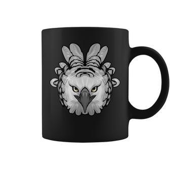 Harpy Eagle Head Raptor Birds Bird Lover Harpy Eagle Coffee Mug - Monsterry