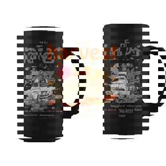 The Harvest Is Plentiful But The Laborers Are Few Jesus Fall Graphic Print Coffee Mug - Monsterry