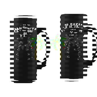 Hawaiian Christmas Mele Kalikimaka Hawaii Palm Coffee Mug - Thegiftio UK