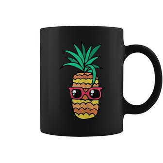 Hawaiian Pineapple Fruit Aloha Beach Summer Coffee Mug - Monsterry UK
