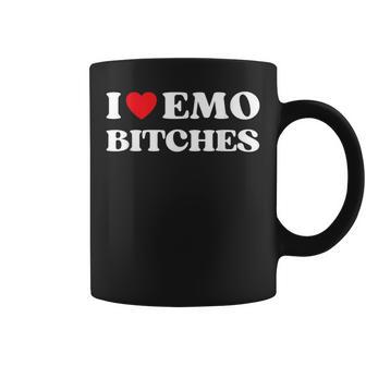 I Heart Emo Es Quote Red Heart Emo Girl Style Tassen - Geschenkecke