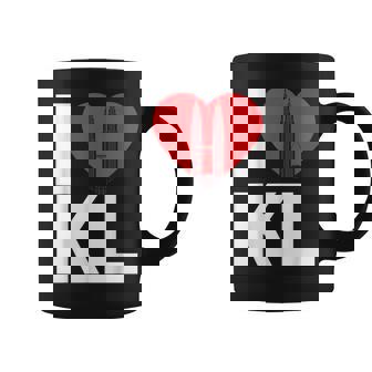 I Heart Kuala Lumpur Paraiajeros Y Turistas Taza de café - Regaloses
