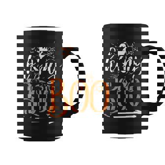 He's Is My Boo Halloween Costume Matching Couple Boo Ghost Graphic Print Coffee Mug - Monsterry