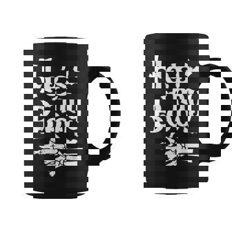 He's My Boo Matching Couple Halloween Costume Graphic Print Coffee Mug - Monsterry