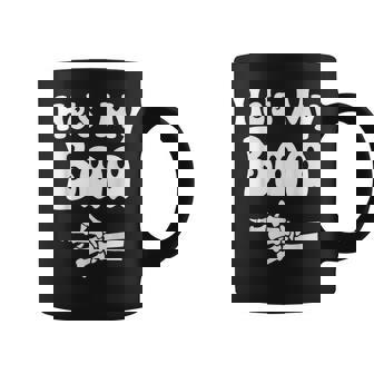 He's My Boo Skeleton Couples Matching Couple Halloween Coffee Mug - Thegiftio UK