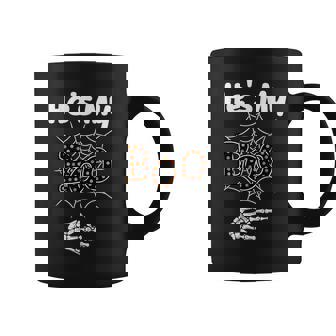 He's My Boo Spider Skull Matching Halloween Pajama Couples Graphic Print Coffee Mug - Monsterry
