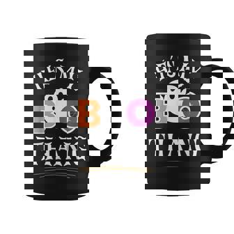 He's My Boo Thang Ghost Couples Halloween Costume Graphic Print Coffee Mug - Monsterry