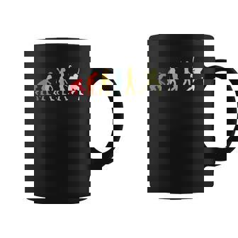 Hockey Sobre Hierba Evolutionintage Retro Field Hockey Taza de café - Regaloses