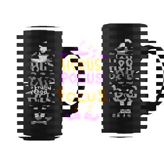 Hocus Pocus Everybody Focus Halloween Costume Teachers Coffee Mug - Monsterry