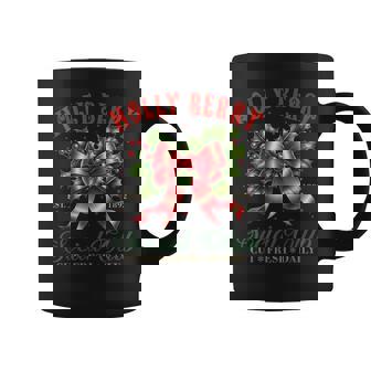 Holly Berry Social Club Cut Fresh Daily Christmas Men Women Graphic Print Coffee Mug - Monsterry