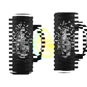 Holy Blockamole Volleyball Vegetable Meme Humor Coffee Mug | Mazezy