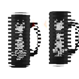 Hombre Bull Terrier Taza de café - Regaloses