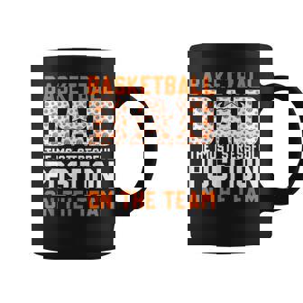 Hombre Basketball Dad La Posición Más Estresante En El Equipo Taza de café - Regaloses