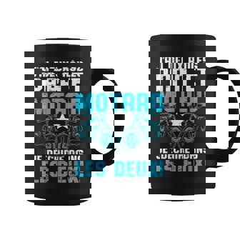Homme Papa Et Motard Humour Fête Des Pères Moto Homme Cadeau Tasse - Cadeauxyz