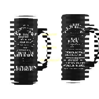 Hommes Naissent Égaux Gendarme Humour Gendarmerie Homme Tasse - Cadeauxyz