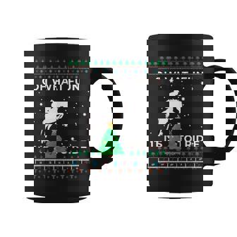 Horse Rider Equestrian Cowboy Ugly Christmas Sweater Jumper Coffee Mug - Thegiftio