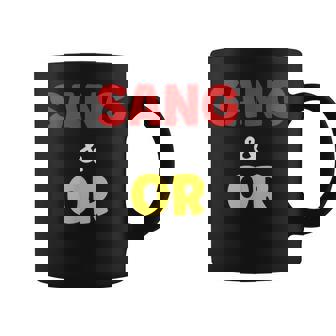 Humour Foot Supporter Lensois Le Nord Est Sang & Or Tasse - Cadeauxyz