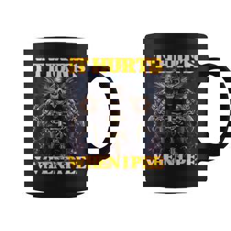 It Hurts When I Pee Hard Skeleton Meme Coffee Mug - Thegiftio UK