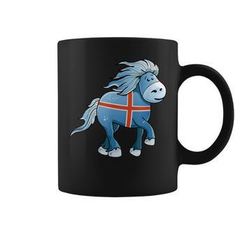 Icelandic Horse Islandpony Tölten Island Flag Tassen - Geschenkecke