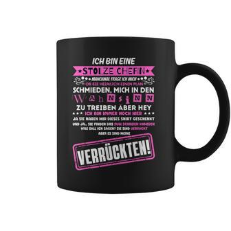 Ich Bin Eine Stolze Chefinon Einer Truppeerrückter Tassen - Geschenkecke