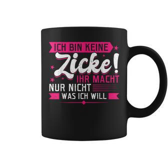 With Ich Bin Keine Zicke Tassen - Geschenkecke