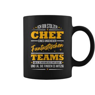 Ich Bin Stolzer Chef Eines Unheuer Fantastische Teams Job S Tassen - Geschenkecke