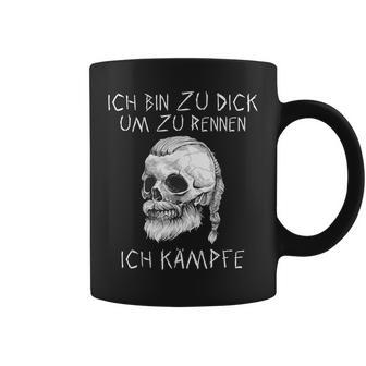 Ich Bin Zu Dick Ich Kämpfe Böser Alter Manniking Tassen - Geschenkecke