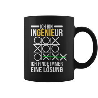 Ich Finde Immer Einer Lösung Problem Genie Diplom Ingenieur Tassen - Geschenkecke