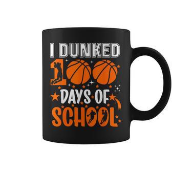 Ich Habe 100 Tage In Der Schule Eingetaucht Basketball 100 Tag Lehrer Tassen - Geschenkecke