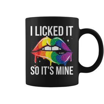 Ich Habe Es Angeleckeck So Ist Es Meine Lgbt Tassen - Geschenkecke