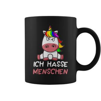 Ich Hasse Menschen Unicorn Tassen - Geschenkecke