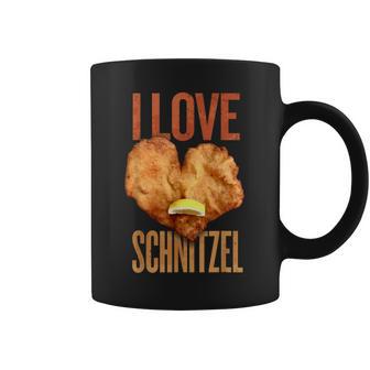 'Ich Liebe Schnitzel Für Wiener Schnitzelfresser' Tassen - Geschenkecke