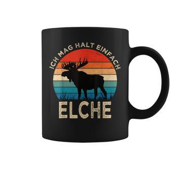 Ich Mag Halt Einfach Moose Animal Slogan Elk Tassen - Geschenkecke