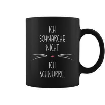 Ich Schnarche Nicht Ich Schnurre Sleep Cat Pyjama Tassen - Geschenkecke