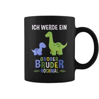 Ich Werde Ein Große Bruder Nochmal Dinosaur Tassen - Seseable