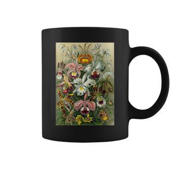 Illustrations Bontaniques Fleurs D'orchidées Tasse - Cadeauxyz