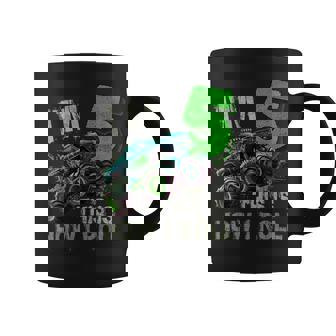 I'm 5 This Is How I Roll Monster Truck Birthday 5 Years Old Coffee Mug - Thegiftio UK