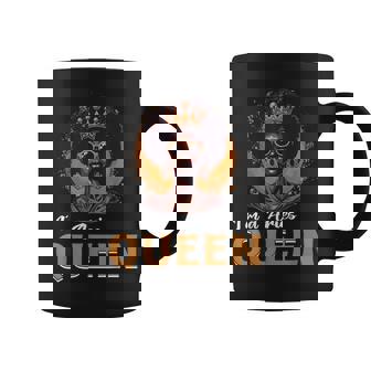 I`m a Aries Qeen Horoscope March April Bday Afro Women Graphic Print Coffee Mug - Monsterry