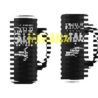 I'm With The Banana Matching Couple Costume Halloween Coffee Mug | Mazezy
