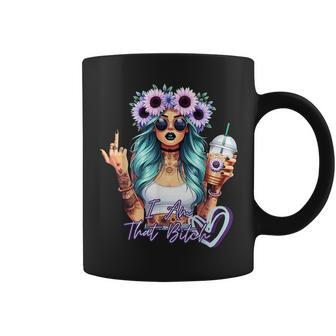 I'm That Bitch Sarcastic Women's Cute Joke Coffee Mug - Monsterry